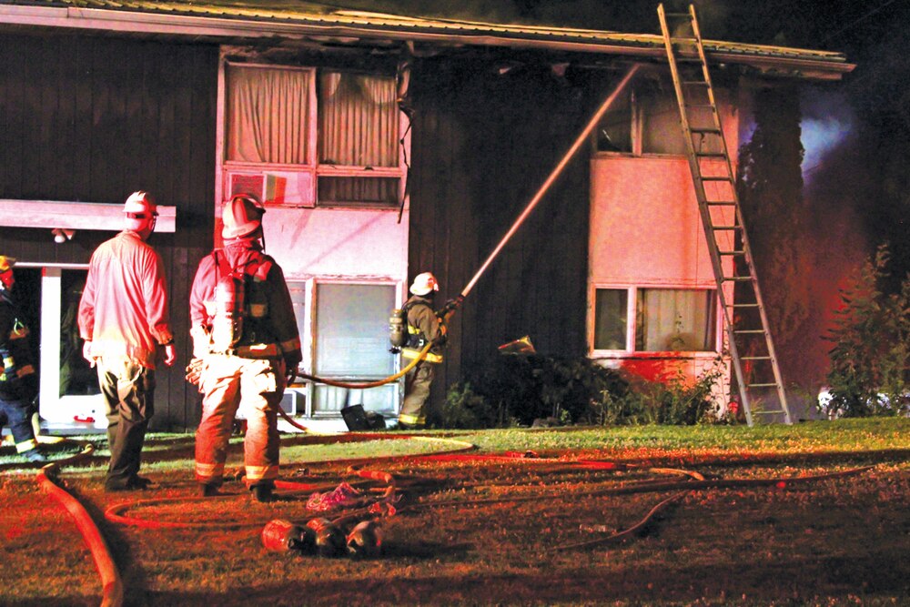 Fireworks Burn Apartment Building Whitman County Gazette