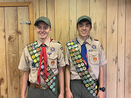 Two St. John scouts earn Eagle award - Whitman County Gazette